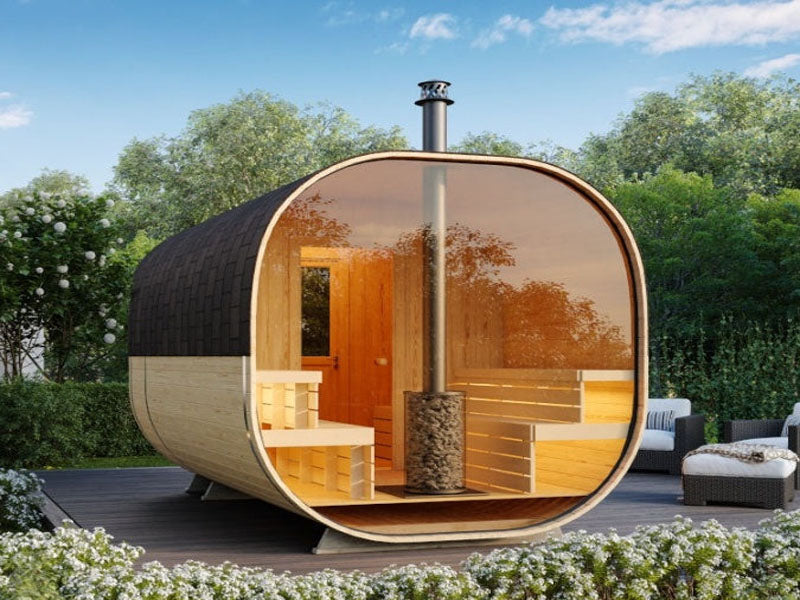 People also ask Barrel Sauna