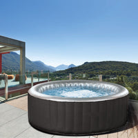 SAUNASNET® Inflatable Hot Tubs Outdoor and Indoor Whirlpool Spa For 2-4 Person