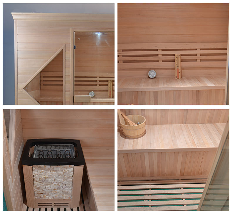 Sauna traditionnel Water Clip Spa rigide rectangle 5 places nola