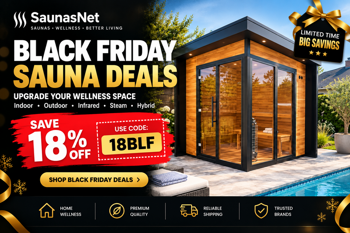 Black Friday Sauna Deals 2026: Find Your Perfect Home or Outdoor Sauna