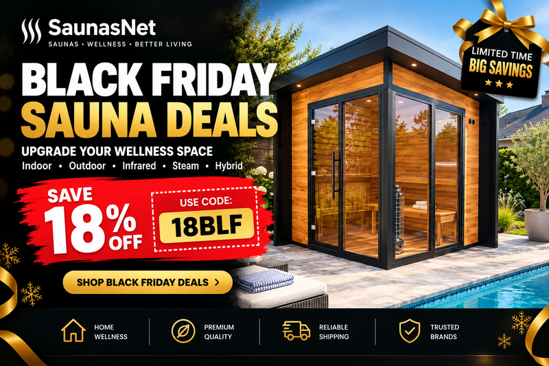 Black Friday Sauna Deals 2026: Find Your Perfect Home or Outdoor Sauna