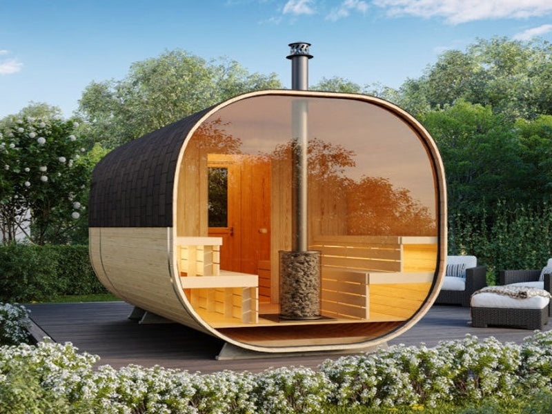Best 2-room Outdoor Barrel Sauna