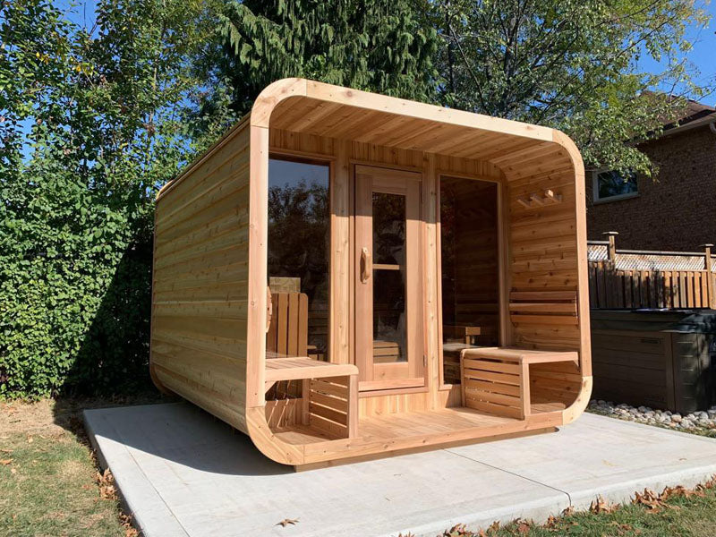 Product recommendation examples | Square Wood Sauna Room
