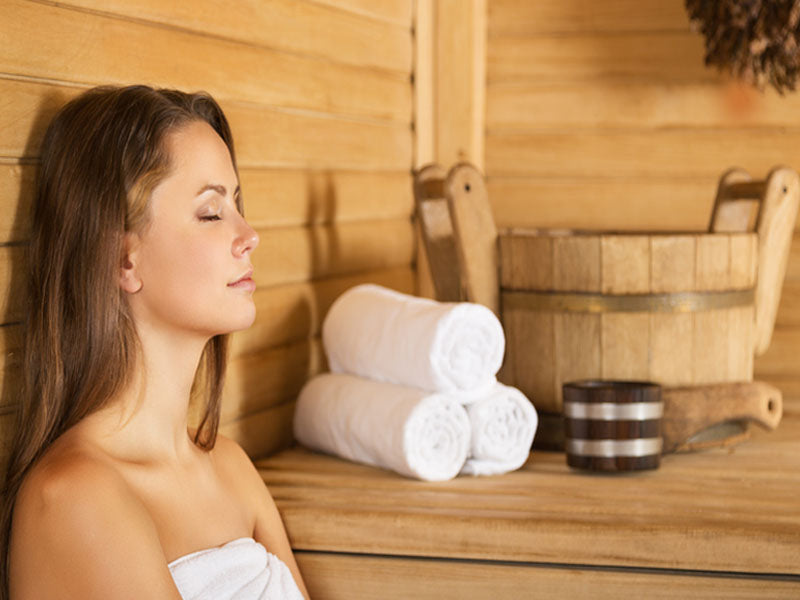 Traditional Steam And Far Infrared Sauna Room