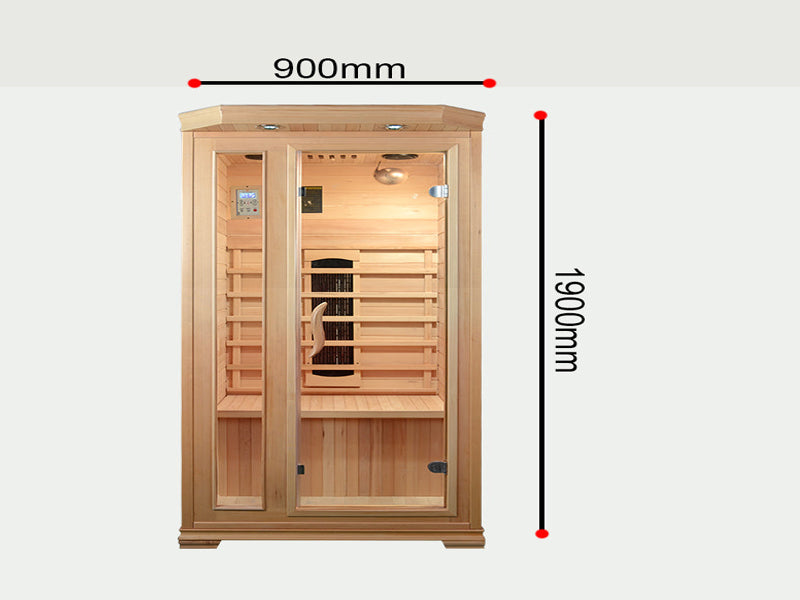 Wooden Dry sauna Cabin Customized Far Infrared Sauna Room