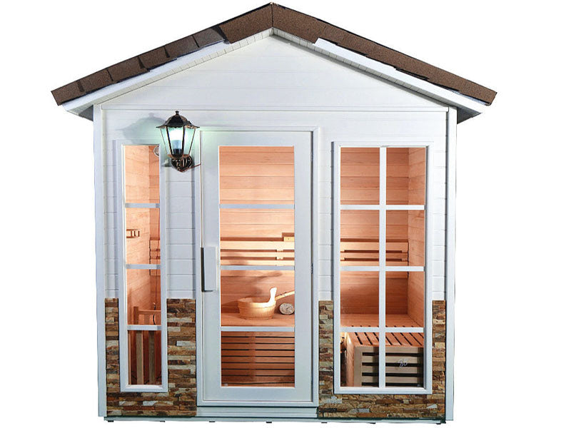 Best Garden Waterproof Traditional Sauna Steam Room