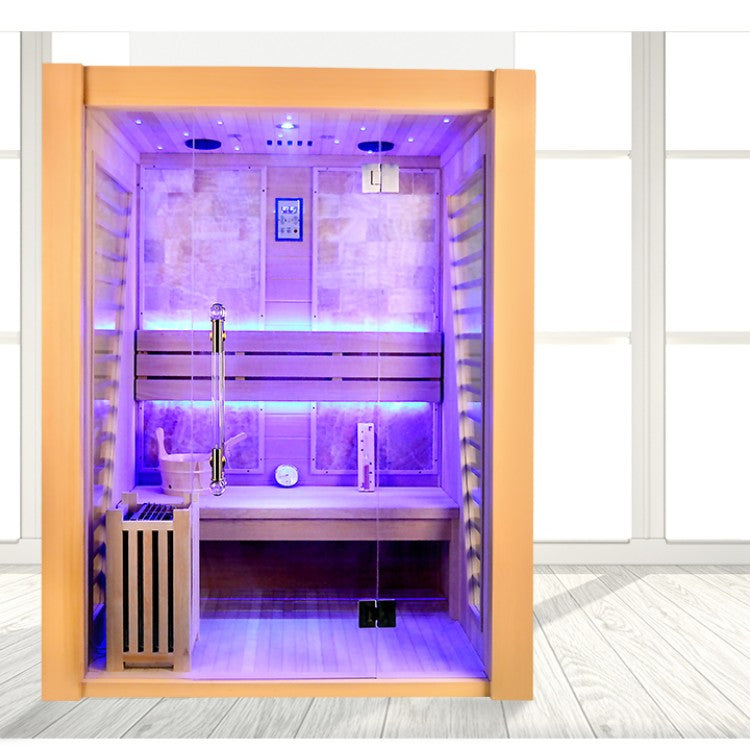 SAUNASNET Luxury Traditional Steam Sauna Room