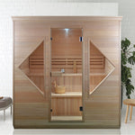 Luxury Traditional Wood Spa Dry Sauna Room （custom made+$300）