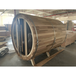 SAUNASNET Luxury Outdoor Barrel Sauna