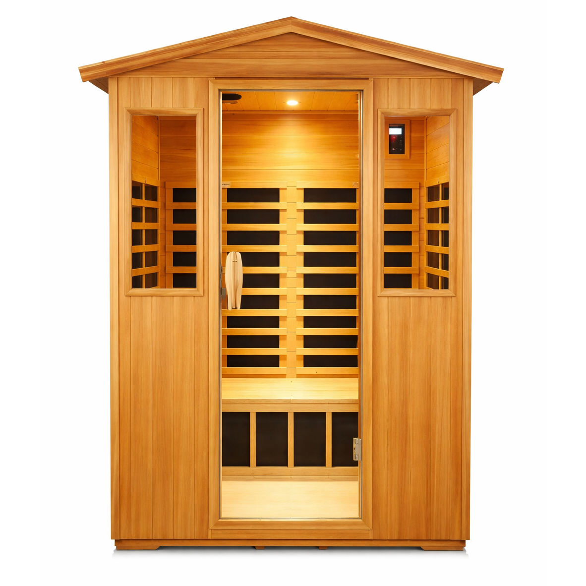 OI-SOLARA CORE 2 | Saunasnet® 4-Person Outdoor Infrared Sauna（Estimated delivery: 1–2 weeks）