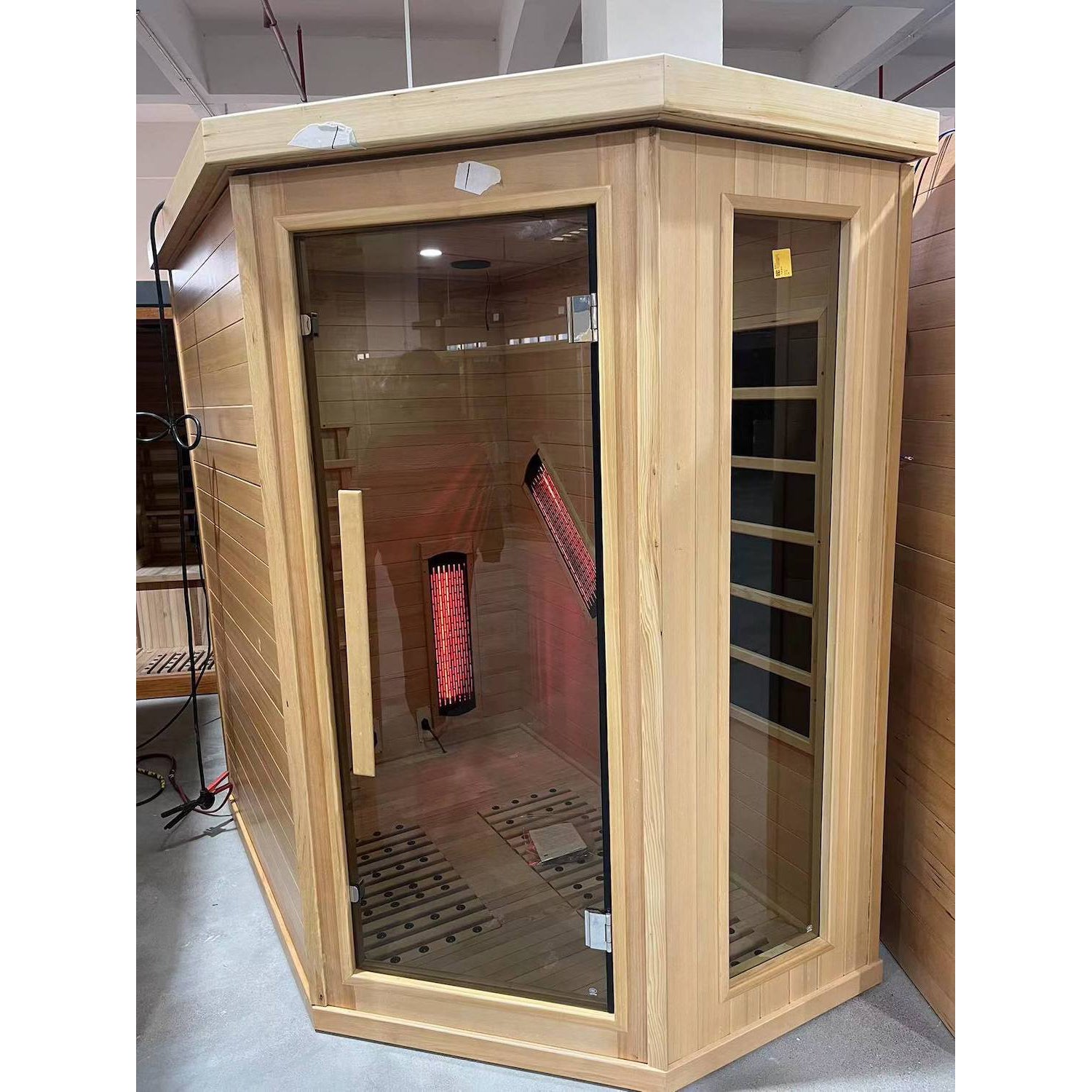 SAUNASNET® Indoor Sauna Room with Recliner（Best Seller）Infrared 01