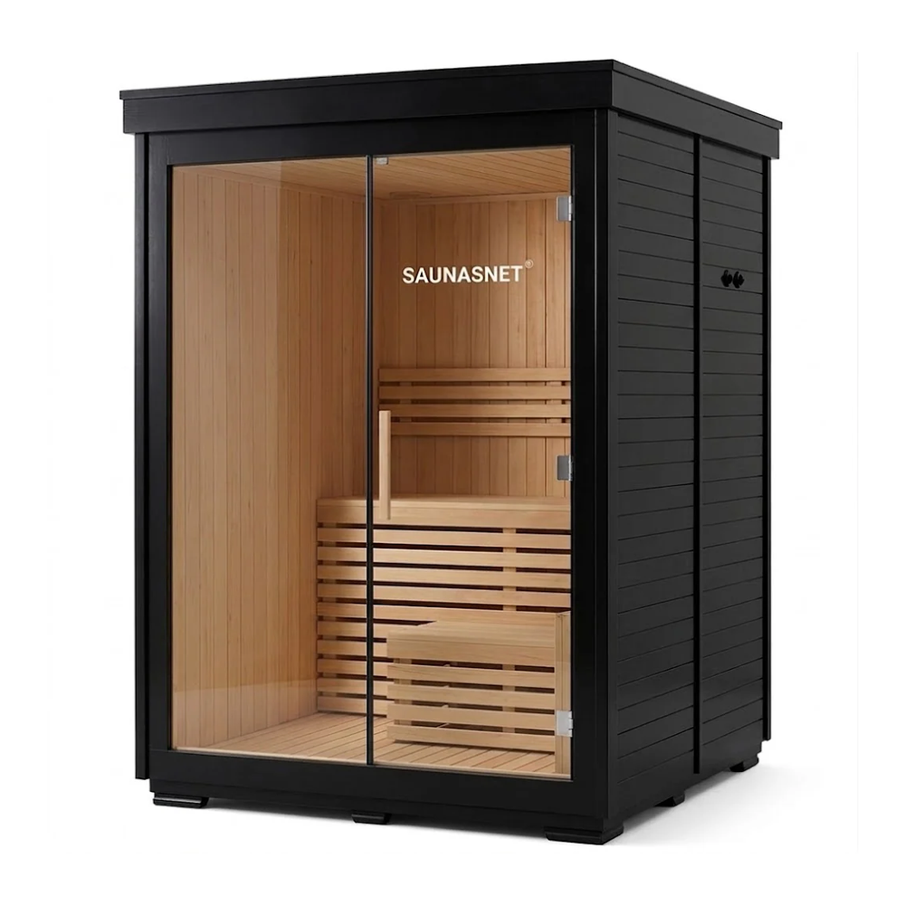 OS-CALDERA CORE 1 | Saunasnet® 3-Person Outdoor Steam Sauna