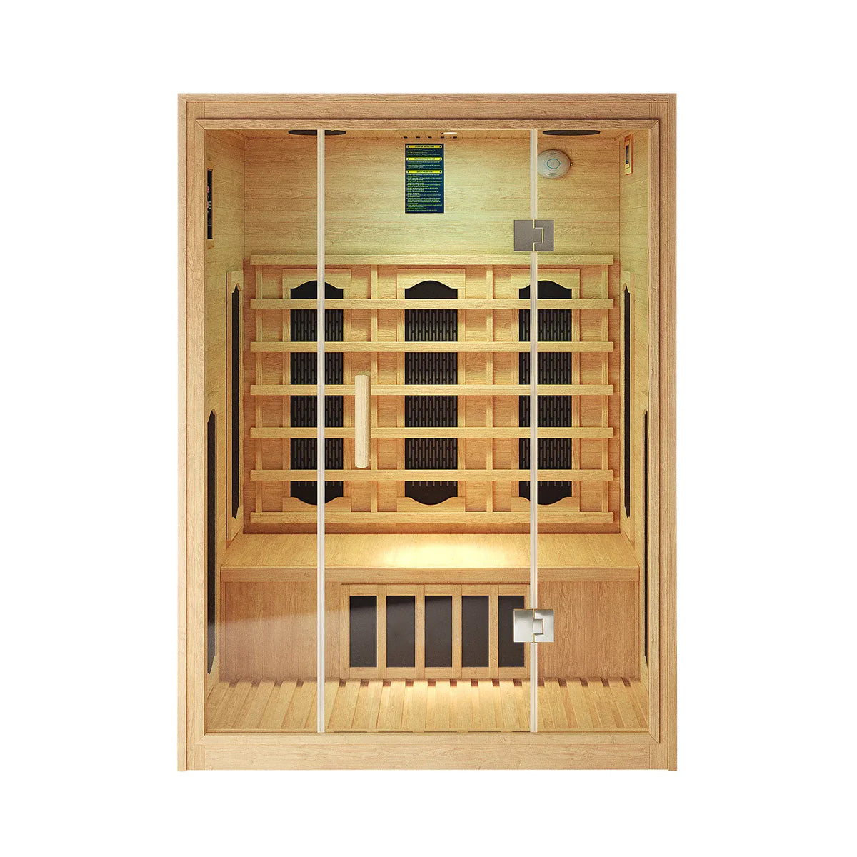 SAUNASNET® 2 Person Infrared Indoor Home Sauna Infrared 07