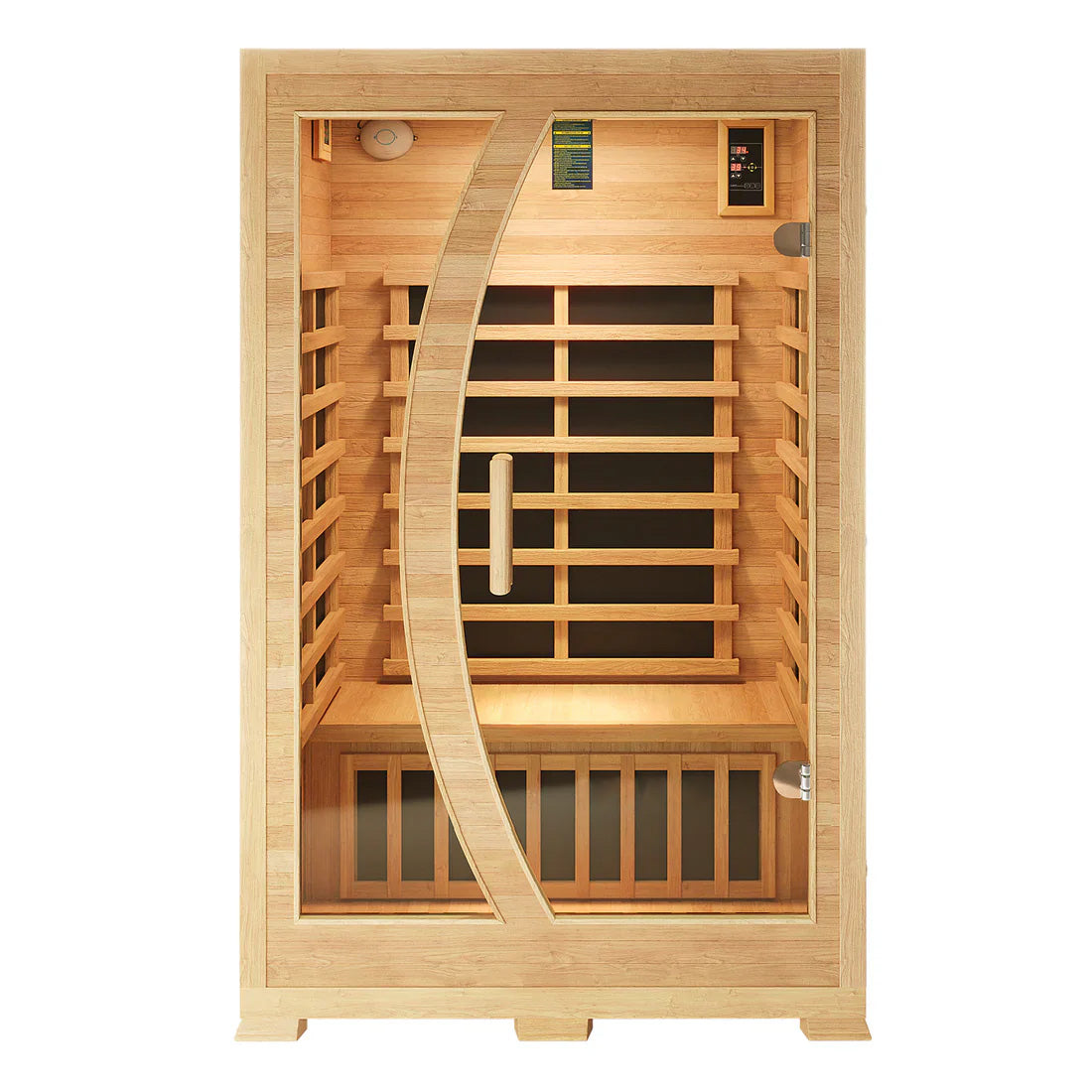 SAUNASNET® 2 Person Carbon Fibre Indoor Home Sauna with Wifi Infrared 06