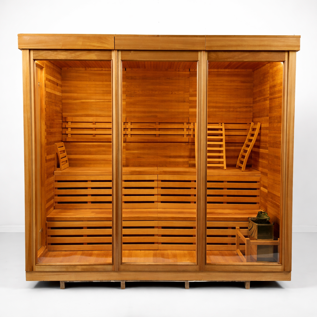OS-CALDERA CORE 3 | Saunasnet® 4-6 Person Outdoor Steam Sauna