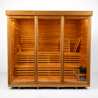 OS-CALDERA CORE 3 | Saunasnet® 4-6 Person Outdoor Steam Sauna