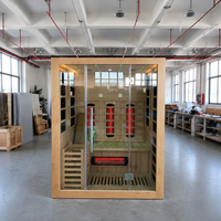 HY-FUSION X2  |  Saunasnet® 2-Person Indoor Hybrid Sauna（Estimated delivery: 1–2 weeks）
