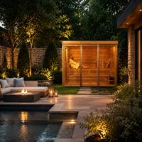 OS-CALDERA CORE 3 | Saunasnet® 4-6 Person Outdoor Steam Sauna
