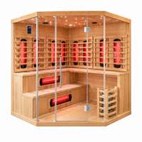 HY-FUSION MAX  |  Saunasnet® 4-6 Person Indoor Hybrid Sauna（Estimated delivery: 1–2 weeks）
