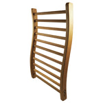 Canadian Red Cedar Ergonomic S-Shape Sauna Backrest