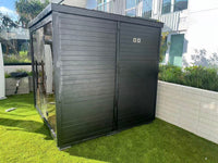 SAUNASNET® Green Energy Saving Sauna with Glass Front – Eco Cube Design for Relaxation and Full Detox Black 03