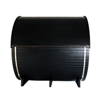 SAUNASNET® 6 person Barrel Sauna DIY kit with Window Barrel 19