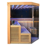 SAUNASNET® Indoor New Exclusive Mirror Steam Sauna Glass 13