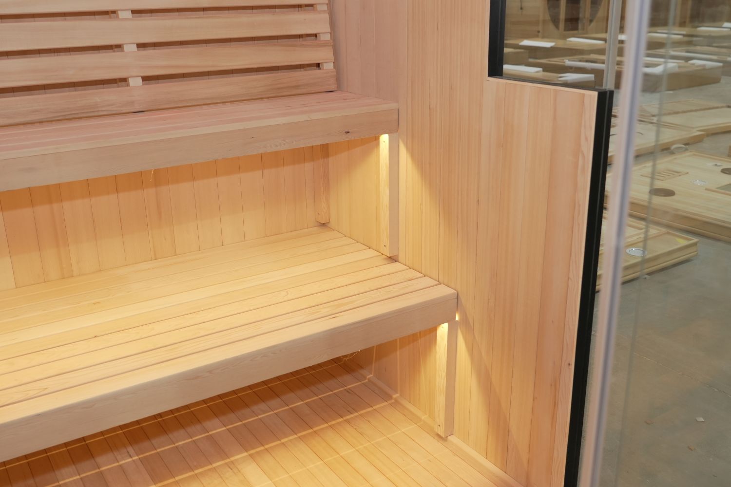SAUNASNET® Indoor Traditional Hemlock Wifi Sauna 4-6 Person