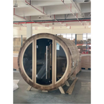 SAUNASNET Luxury Outdoor Barrel Sauna