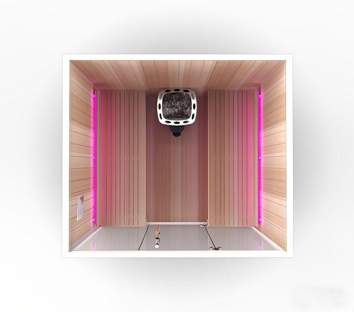 SAUNASNET® Indoor Modern Finnish Sauna with Built-in Starry Sky