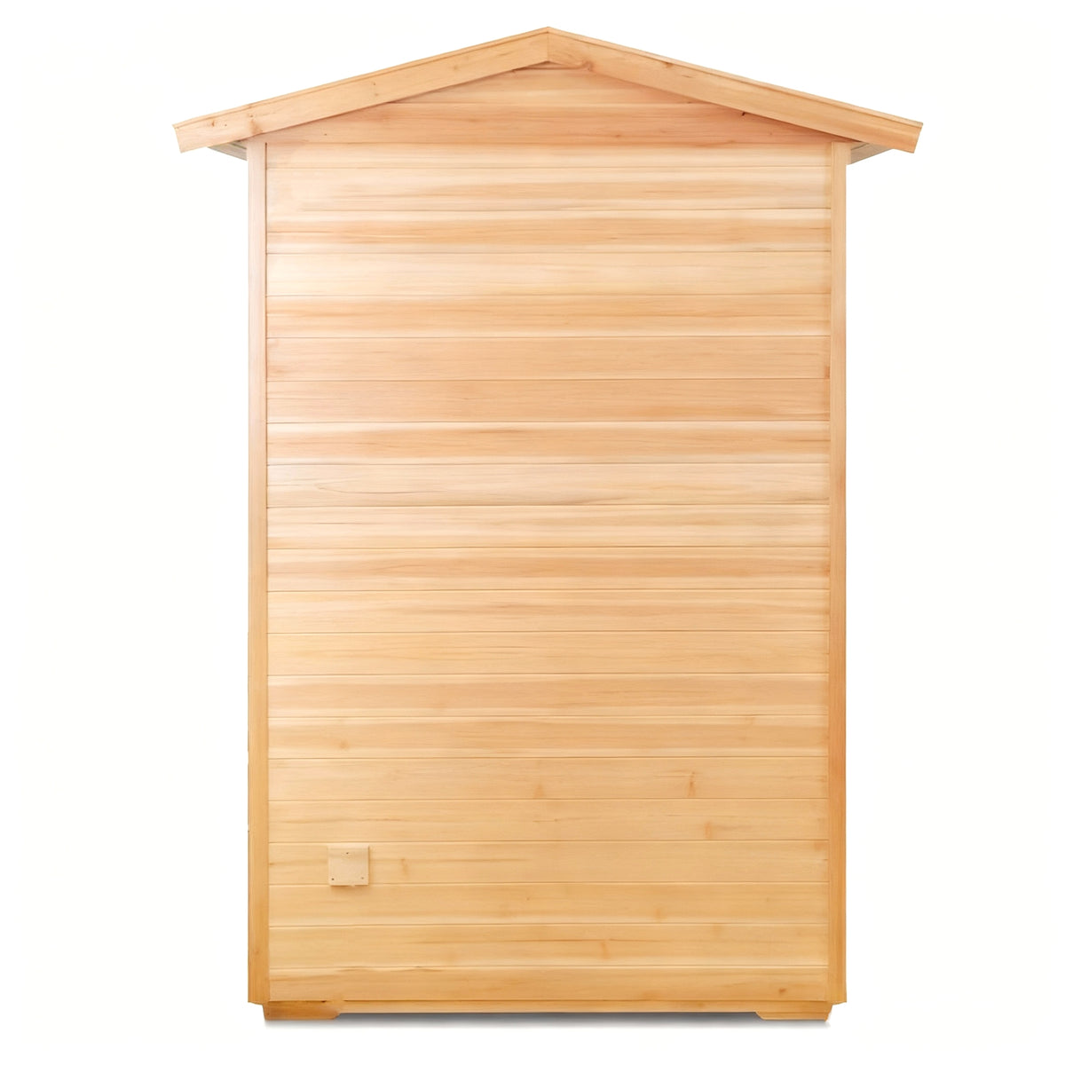 SAUNASNET® 2-Person Outdoor Solid Wood Sauna with Smart WiFi Control Infrared 17