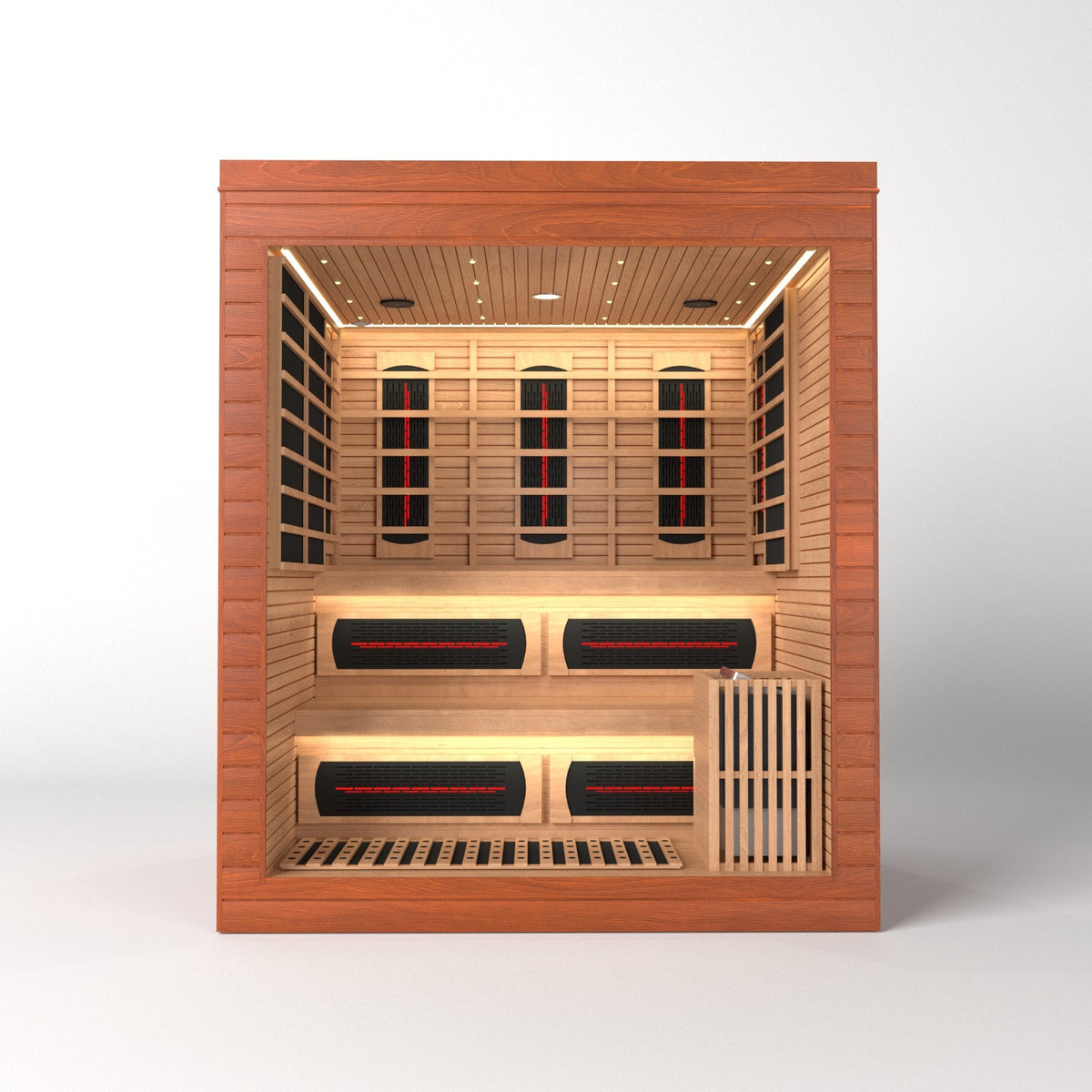 SAUNASNET® Indoor Dual-System Luxury Cabin Sauna Luna - 4