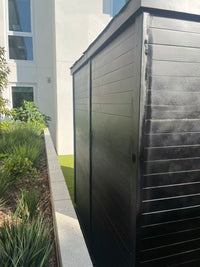 SAUNASNET® Green Energy Saving Sauna with Glass Front – Eco Cube Design for Relaxation and Full Detox Black 03