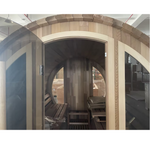 SAUNASNET Luxury Outdoor Barrel Sauna