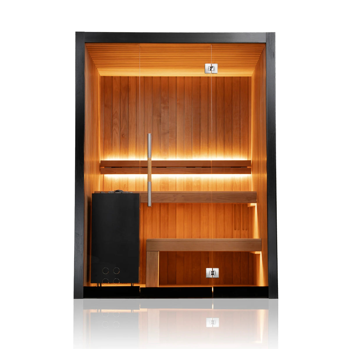 SAUNASNET® Modern Indoor Scandinavian Sauna Glass 15