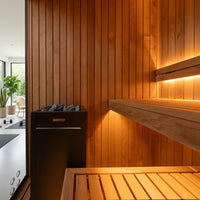 SAUNASNET® Modern Indoor Scandinavian Sauna Glass 15