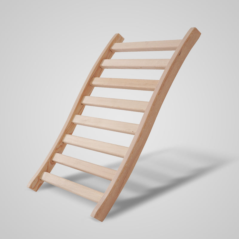 Canadian Red Cedar Ergonomic S-Shape Sauna Backrest