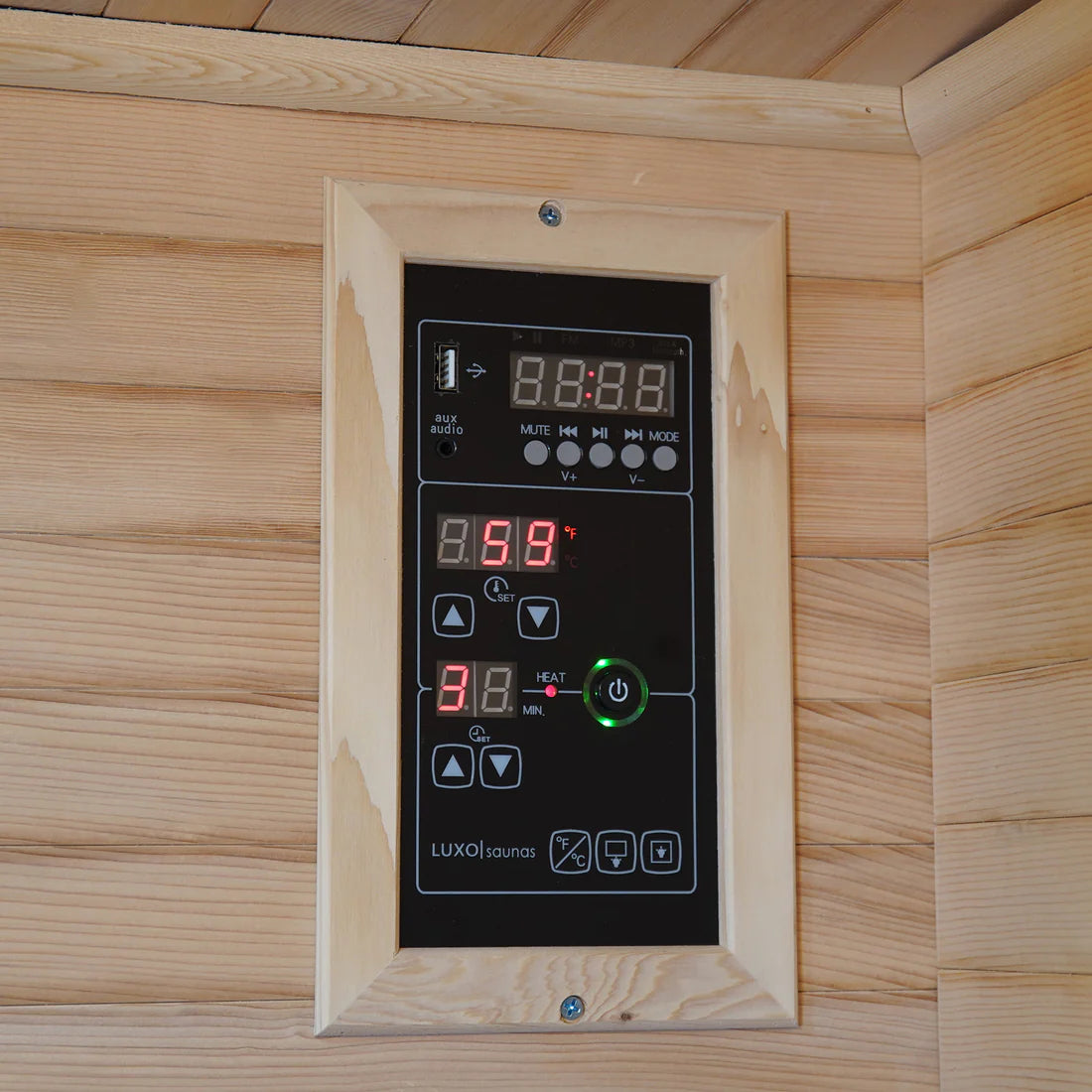 SAUNASNET® 2 Person Carbon Fibre Indoor Home Sauna with Wifi Infrared 06