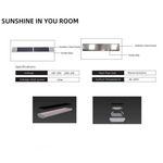 Full Far Infrared Carbon Fiber Glass Red Light Heater Tube