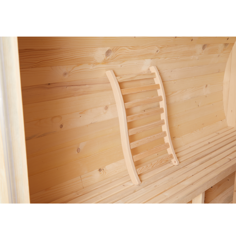 Canadian Red Cedar Ergonomic S-Shape Sauna Backrest