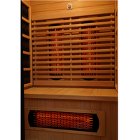 SAUNASNET® Luxury Ozone Indoor Dry Sauna with Wifi Infrared 03（US Stock – Ships in 10–15 Days）