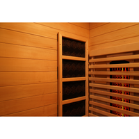 SAUNASNET® Luxury Ozone Indoor Dry Sauna with Wifi Infrared 03（US Stock – Ships in 10–15 Days）