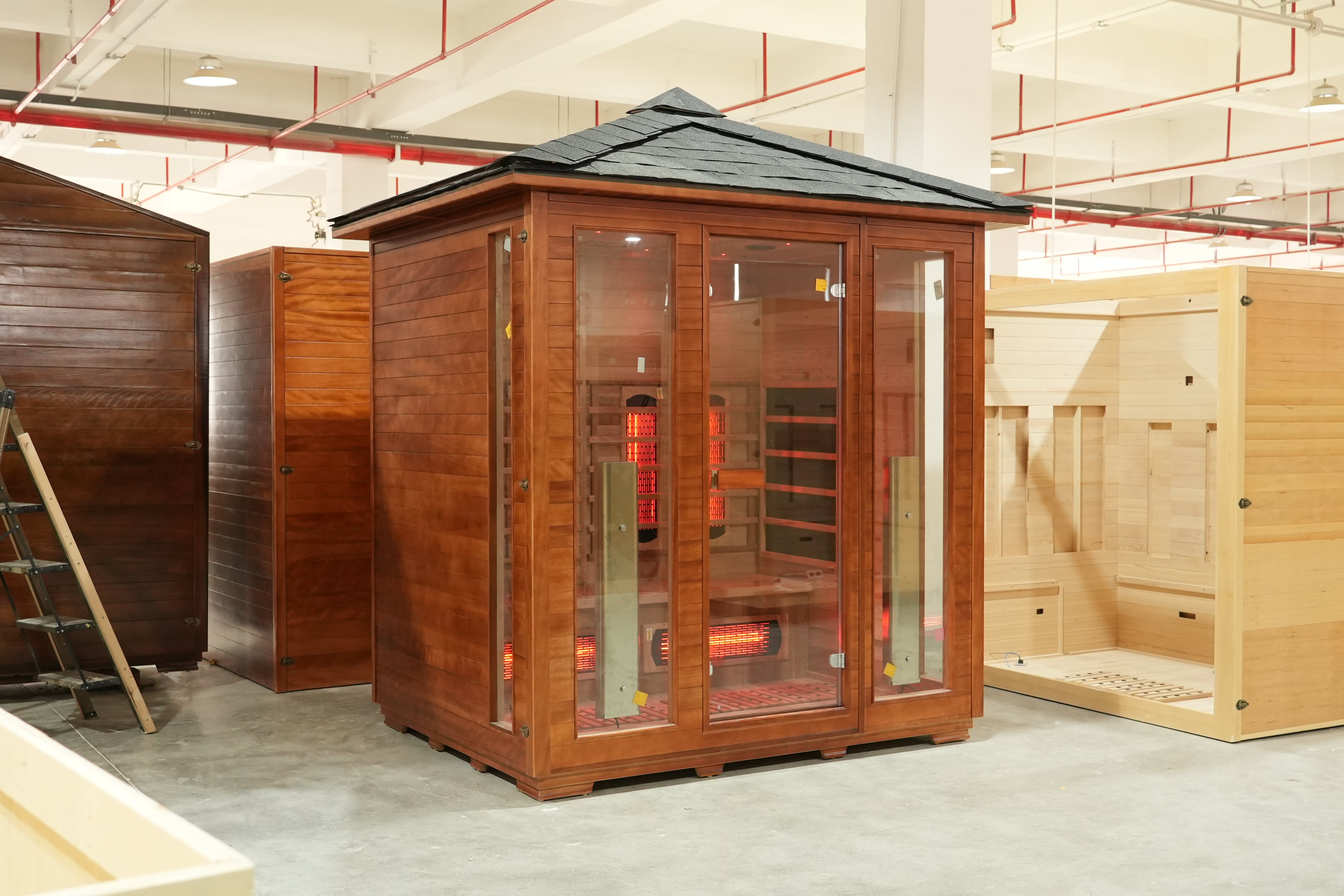 SAUNASNET® Outdoor Morden Design Cabin Sauna Far Infrared 20