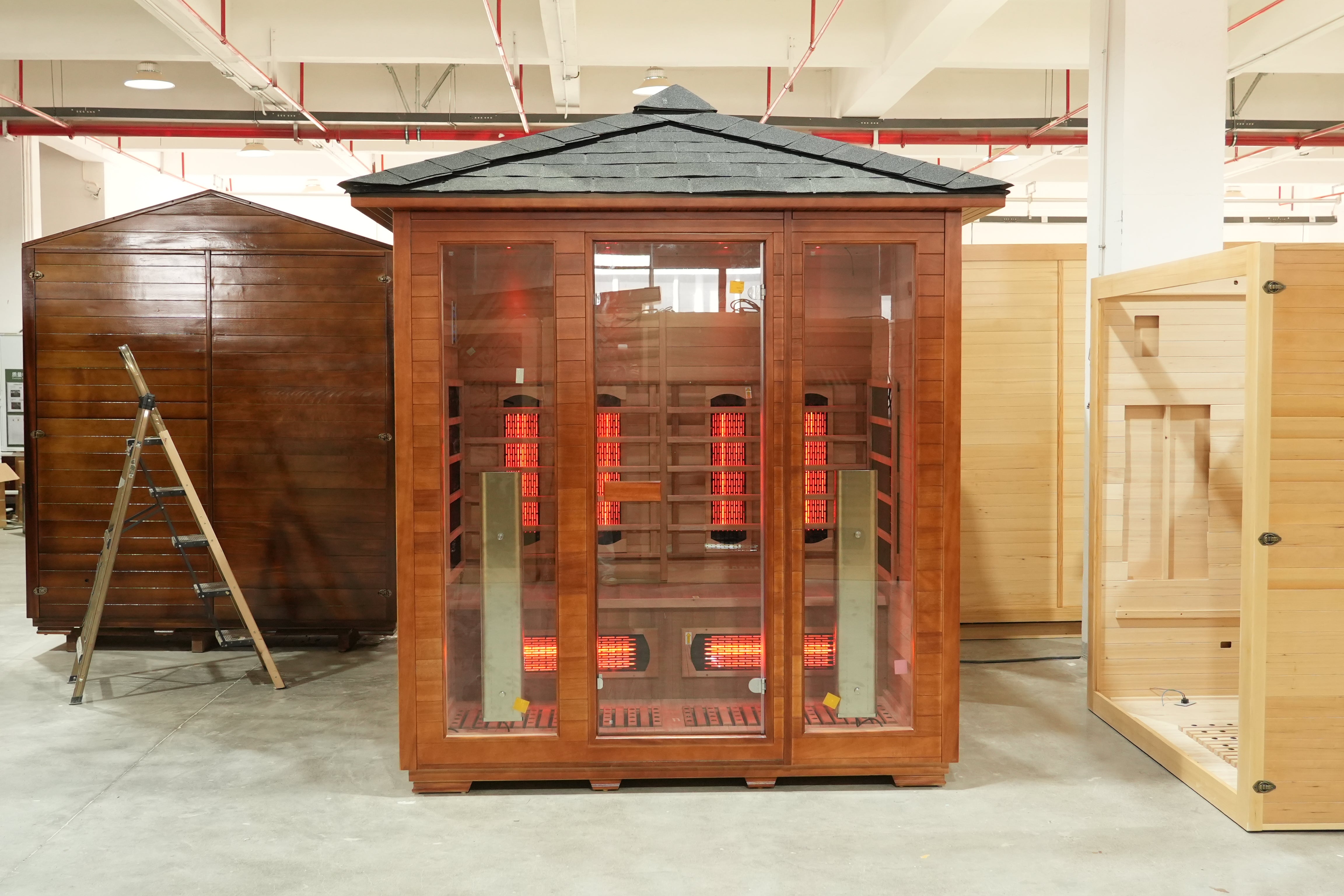 SAUNASNET® Outdoor Morden Design Cabin Sauna Far Infrared 20