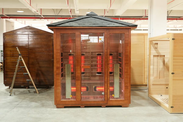 SAUNASNET® Outdoor Morden Design Cabin Sauna Far Infrared 20