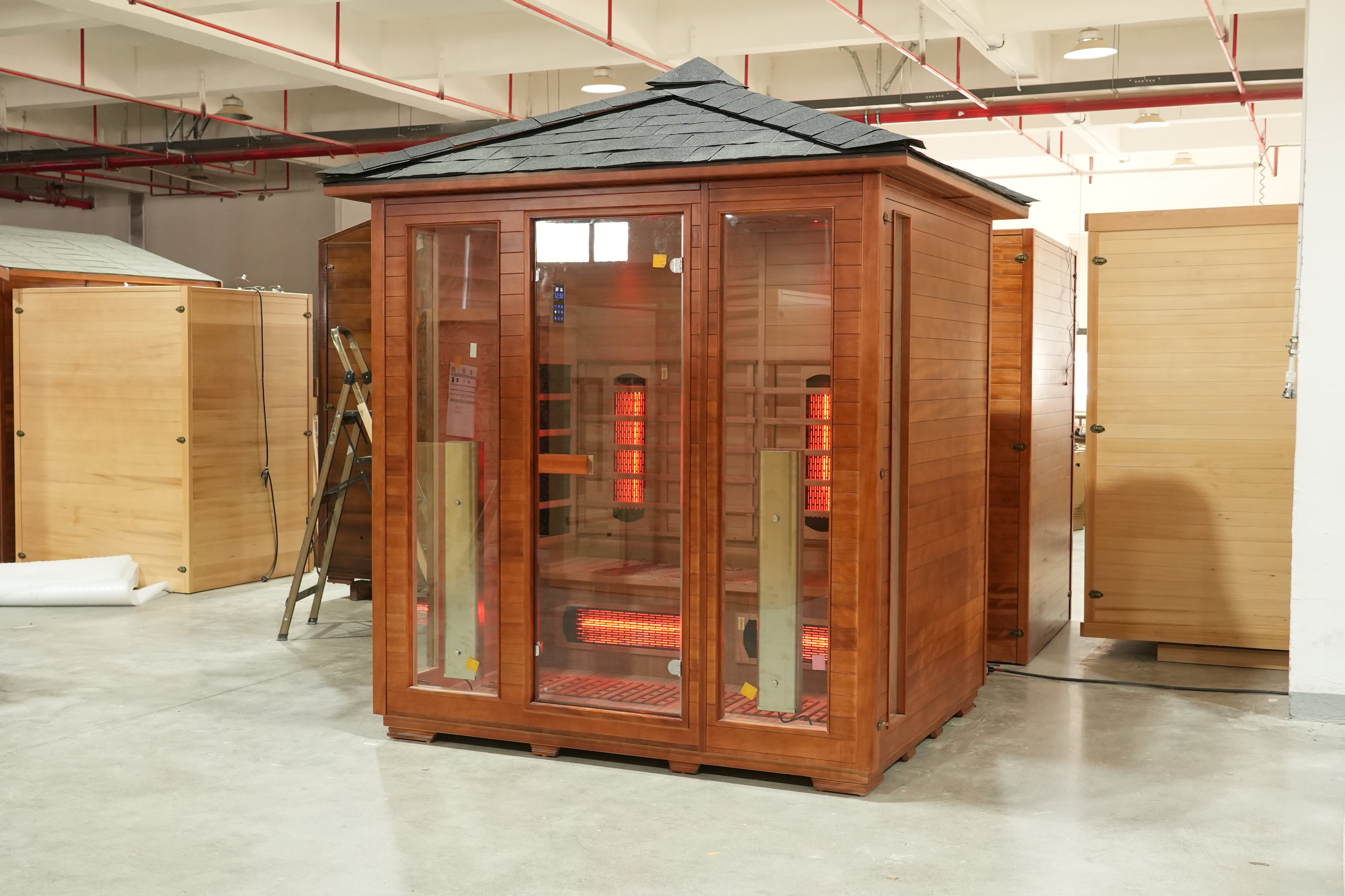 SAUNASNET® Outdoor Morden Design Cabin Sauna Far Infrared 20