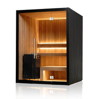 SAUNASNET® Modern Indoor Scandinavian Sauna Glass 15