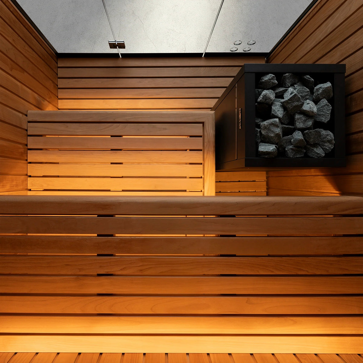 SAUNASNET® Modern Indoor Scandinavian Sauna Glass 15