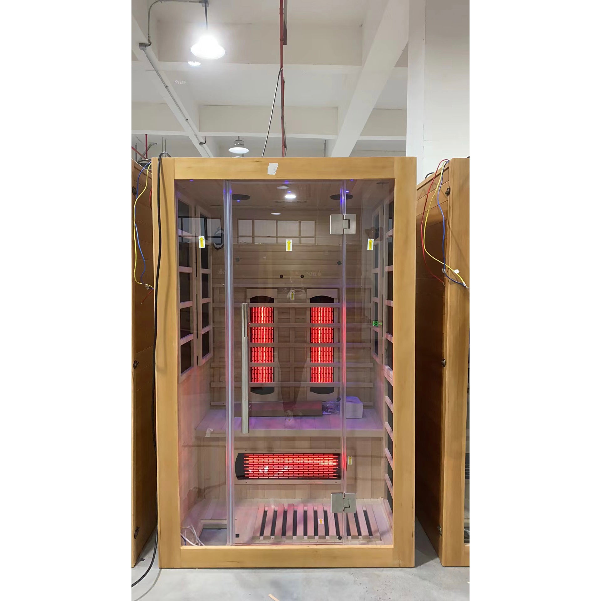 SAUNASNET® Full Spectrum Indoor Solid Wood Sauna Infrared 11