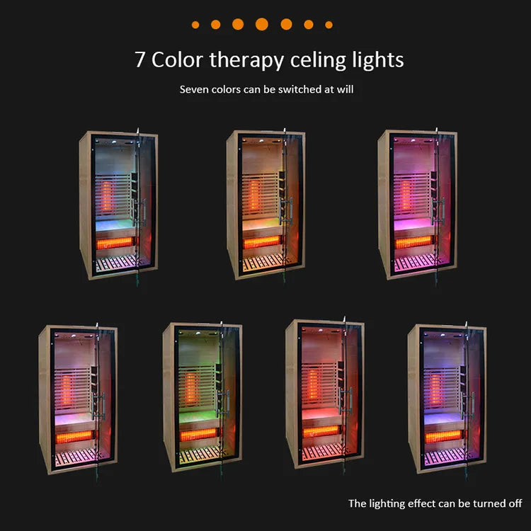 SAUNASNET® Luxury Ozone Indoor Dry Sauna Infrared 03